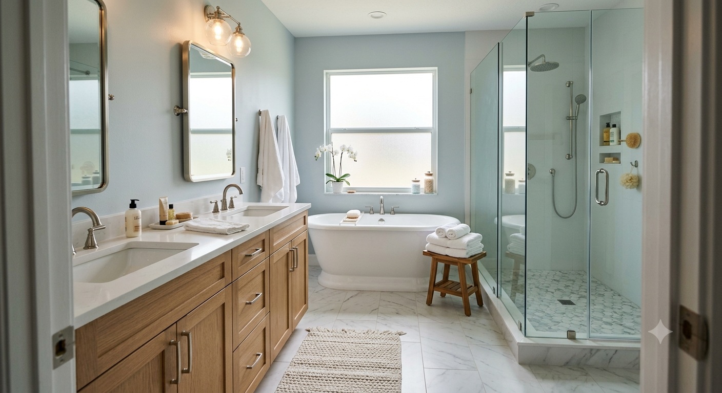Professional bathrooms - full disinfect cleaning for move in/out