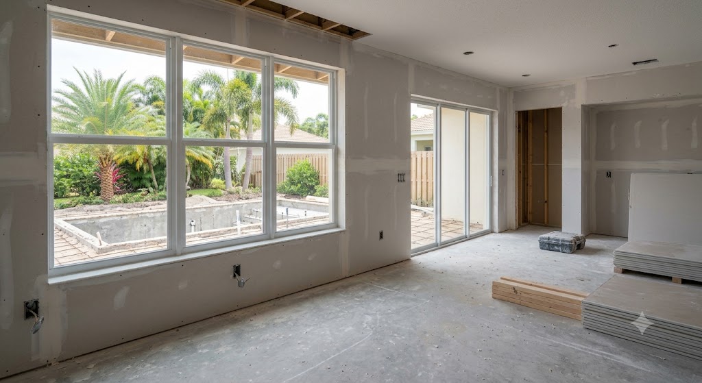 Professional dust, debris & air quality post-construction cleaning