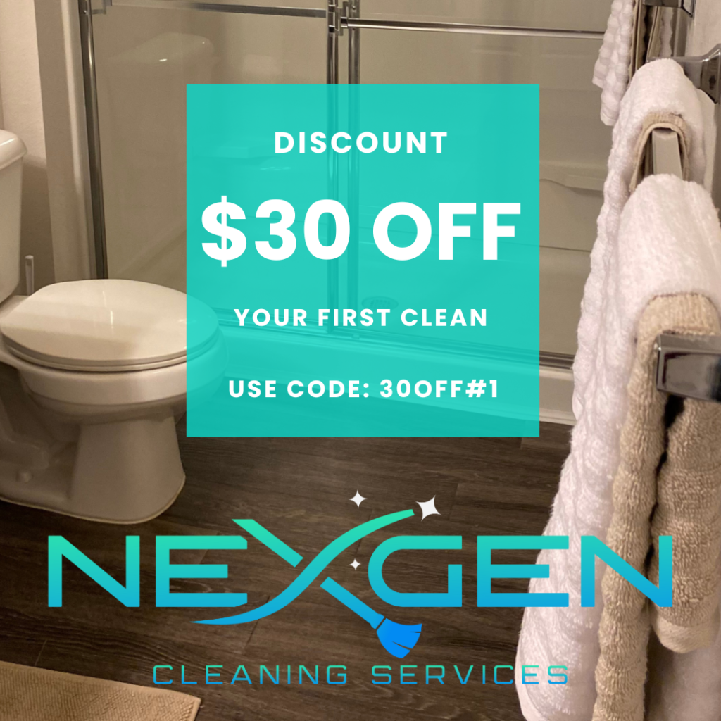 $30 off your for first nexgen cleaning services